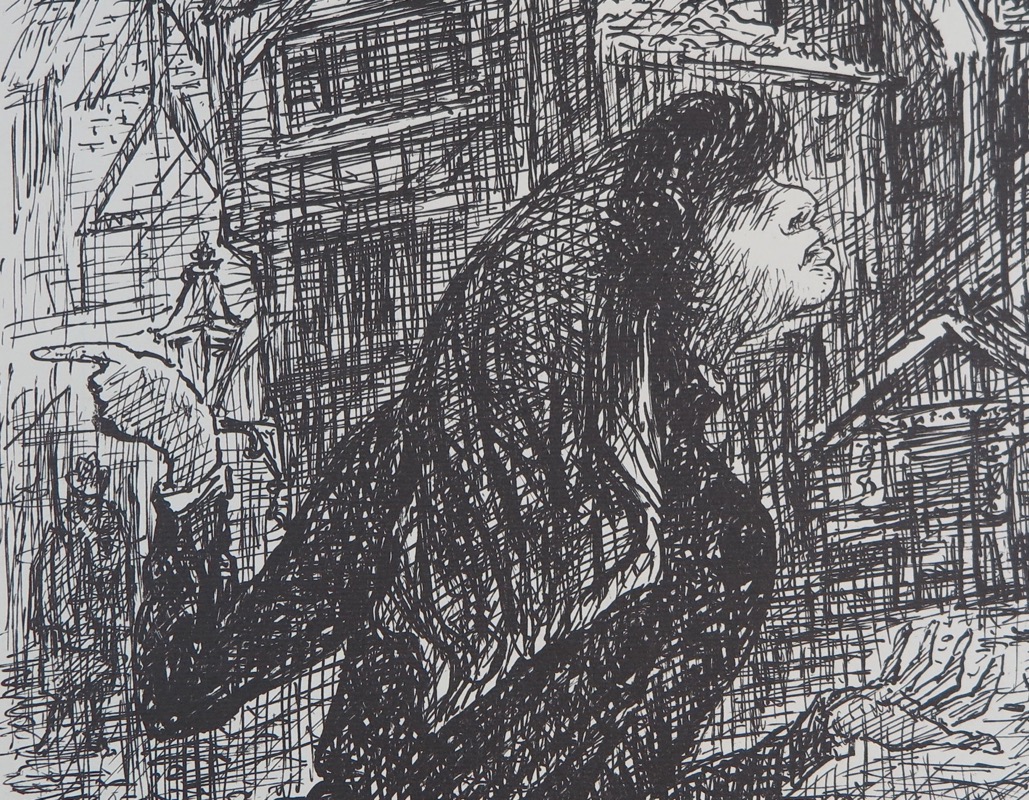 Alfred Kubin Dirne Lithographie 1950 handsigniert eBay